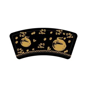 Printed 7oz 15PE Hot Paper Cup Raw Material