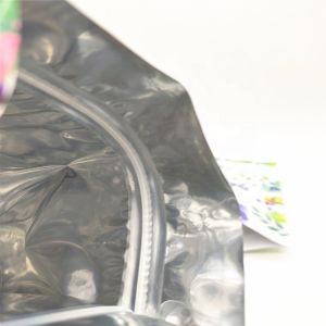 Foil Smell Proof Tea Bags Resealable Zipper Edible Plastic Packaging Food Bags