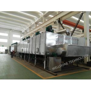 GMP Standard Fast Speed Fruit Vegetable Belt Dryer