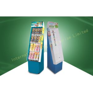 Promotions Hook Custom Cardboard Display Stands Environment Friendly