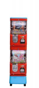 China Capsule Dispenser Machine / Commercial Gumball Machine High Impact ABS on sale