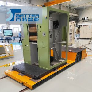 100ton Mobile Cable Powered Flat Transfer Cart on Rails