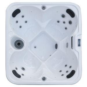 Modern Acrylic Outdoor Freestanding Whirlpool Spa Massage Bathtub