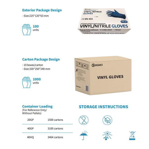 OEM & ODM Xl Vinyl Disposable Gloves