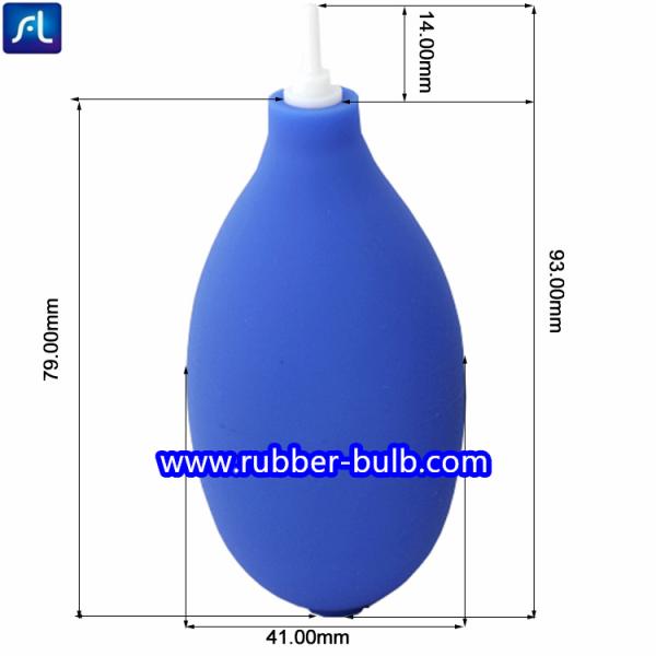 High Intake Rubber Dusting Bulb Durable High Elasticity Without Scratch