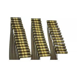 Hot Runner Injection Molding Brass Electric Tube Heaters With Thermocouple