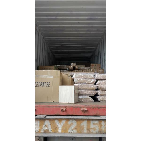 Pakistan Exhibition Show Room Folding Glass Partition Wall Under A Steel Beam Install