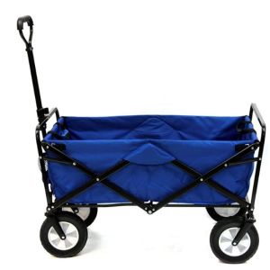 China Folding Wagon Cart With Wheels 180L 330LBS Heavy Duty Utility Wagon Beach Wagon With All-Terrain Wheels Portable Grocery Wagon For Camping Shopping Garden Sports Black on sale