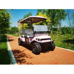 China 4-Seat Luxury Electric Golf Cart Customized And Provides OEM And ODM Is Suitable For Various Scenarios Such As Scenic Spots And Hotel Luggage Check-In. on sale