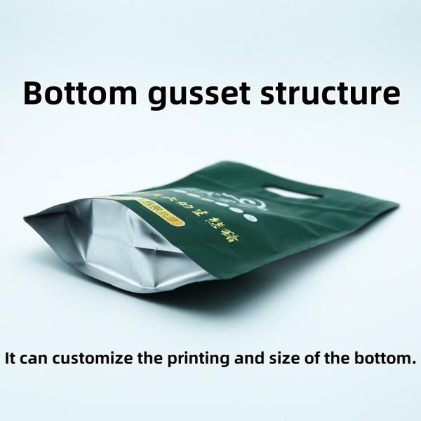 Freeze-Resistant Stand Up Bags For Meats Packaging With Food-Grade Materials And Customizable Brand Printing.