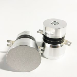 FCC Ultrasonic Welding Transducer , High Power Ultrasonic Transducer 28khz/40khz