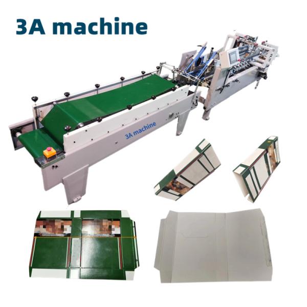 3ACQ**580D Carton Gluing Machine for Cold Glue Folding and Gluing Advanced