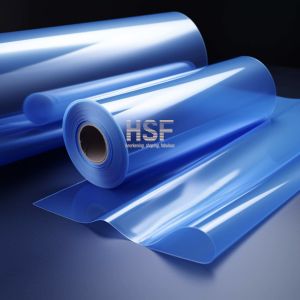 Clear Blue Static Cling Protective Anti Static Shrink Film 20um