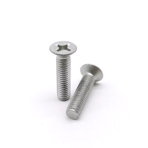 Mild Steel Phillips Flat Head Stainless Steel Machine Screws Dacromet