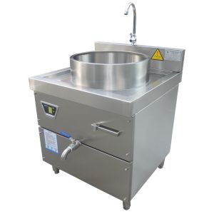 Anti Radiation SS304 Commercial Induction Soup Cooker