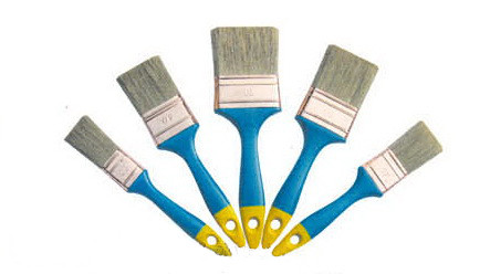 Buy Disposable Polyester White Bristle Paint Brush Bulk 30mm at wholesale prices