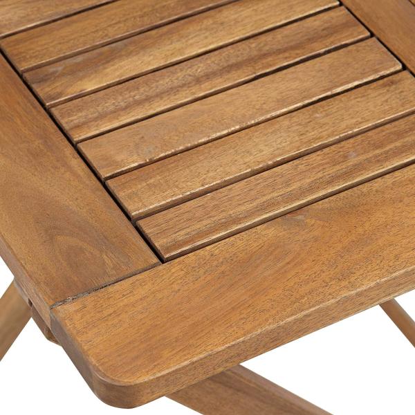 ISO 9001 Garden Outdoor Wood Bistro Table And Chairs Set