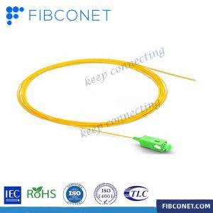 Low IL SC APC/UPC SM/MM simplex singlemode indoor Fiber optic pigtail Customize