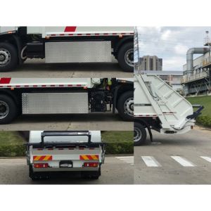 18Tons Pure Electric Waste Truck Refuse Compactor Vehicle With TZ370XS-LKM1103