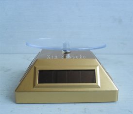 solar rotary display holder