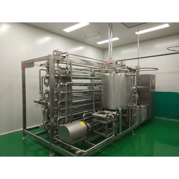 Buy Beverage Dairy Syrup Sterilization Equipment 5.5kw Power Automatic Control System at wholesale prices
