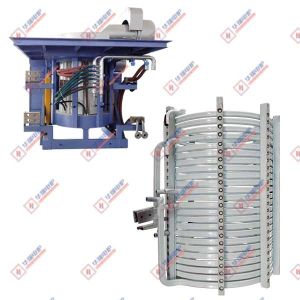 High Durability Steel Shell Melting Furnace High Temperature Accuracy Safety