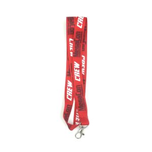 Plain Eco Friendly Trade Show Lanyards , Polyester Cool Looking Lanyards
