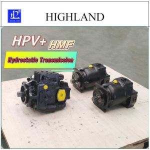 Underground Loader Hydrostatic Transmission Simple Layout Plywood Case
