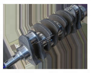 Engine Parts Crankshaft For Mitsubishi / Kato 6D14 / 6D15 / 6D31 / 6D32 / 6D40