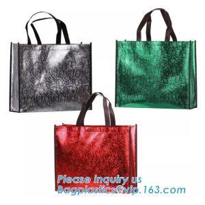 Custom collapsible reusable folding non woven bag murah shopping bags,