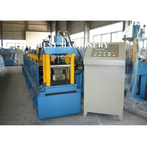 Steel Door Frame Roll Forming Machine with Notch Hole Station