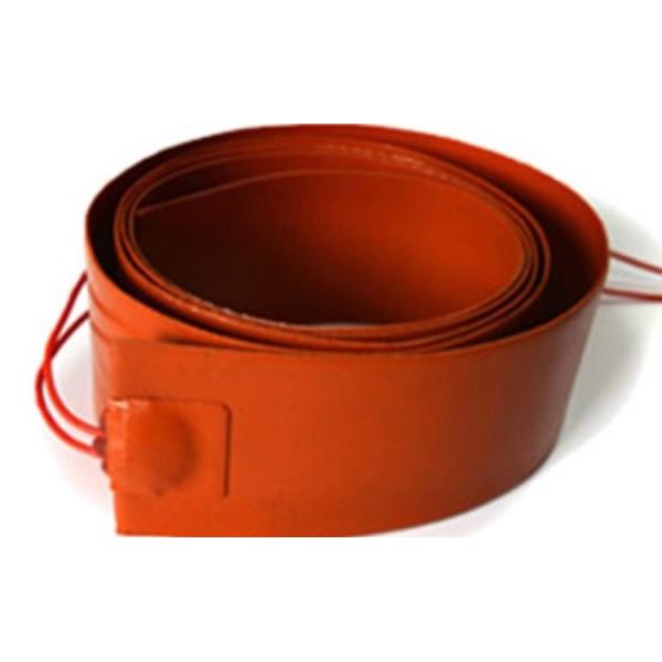 High Efficiency Silicone Rubber Heater Good Softness 1.2w /CM2 High Heating