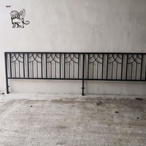 Iron Fence Railing Handrail Wrought Iron Fence Galvanized Durable Residential