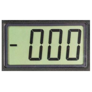 White 6 O′ Clock Segment LCD Display Panel 29 Pins Reflective LCD Display