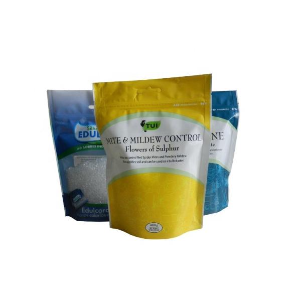 Buy Sealed Recyclable Holographic Ziplockk Bags Food Packaging Pouch With Zipper at wholesale prices