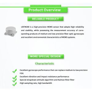 UBTM200Y Navigation Inertial Measurement Unit Micromechanical Precision for
