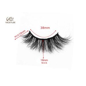 Reusable 10 Times Wispy 15MM 3D Volume Lashes