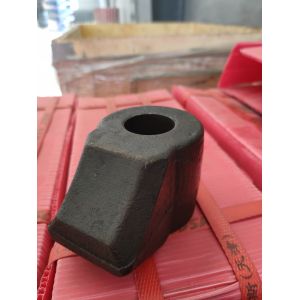 B85 Auger Bullet Teeth Holder 42Crmo Tungsten Carbide Material