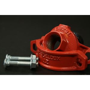 XGQT76x33 Thread Mechanical Tee Three Way Clamp Wire Joint