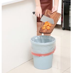 Thickened and Leak-proof Drawstring Garbage Bag for Household Office in Various