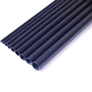 Plain Finish 3K Pure Carbon Fibre Tube For RC Planes