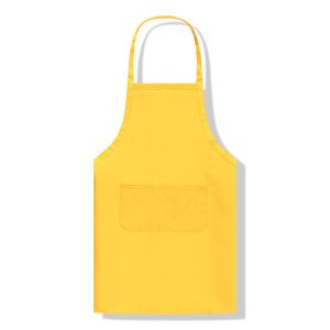 Anti Oil Width 56cm Adjustable Neck Apron With Pockets