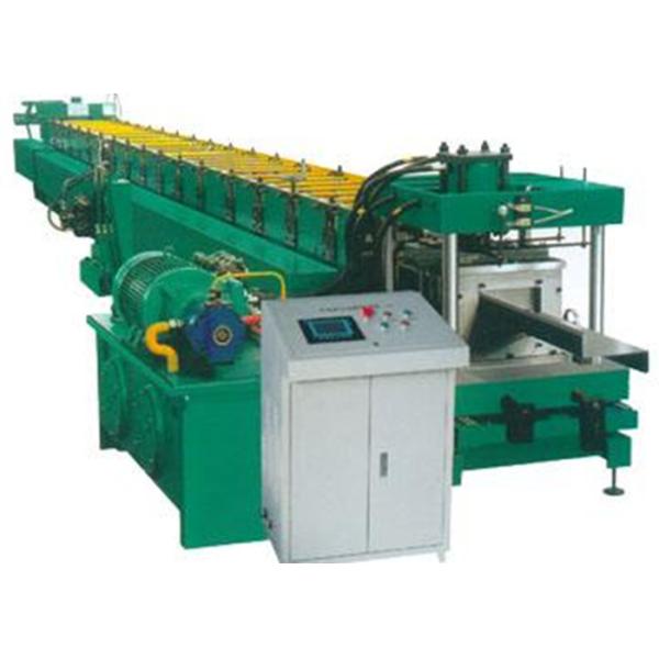 Industrial Metal C Purlin Roll Forming Machine , Steel Roll Forming Machine