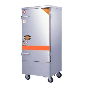 Commercial Hotel 6 Tray Gas / Electrical Commercial Food Steamer With Single