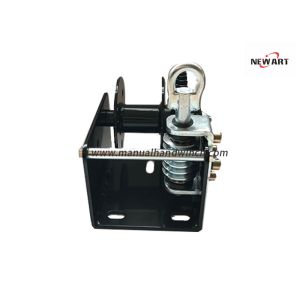 Customized Small Worm Drive Manual Winch 2000lb Capacity Smooth Operating