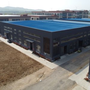 Prefab Steel Warehouse Structure with Sandwich Panels Q235B Q355B