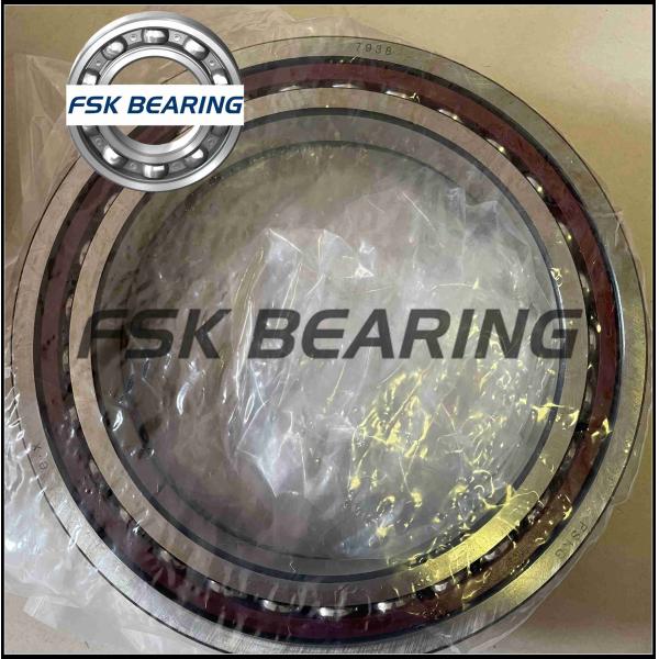 FSKG Brand 7938 Angular Contact Ball Bearing 190 × 260 × 33 Mm Brass Cage / Bakelite Cage China Manufacturer