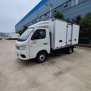 Foton 4*2 Refrigerator Truck Transport Food Meat Fish Refrigerated Trucks for