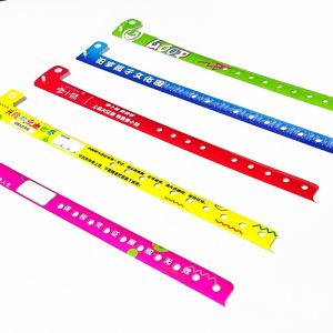 Activity Tyvek Dupont Paper Wristband Barcode Paper Business Event Admission
