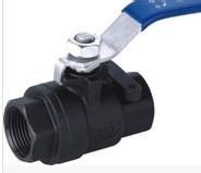 China 2-pc Carbon steel ball valves CF8M BSPT BSPP NPT Full port Manual 2000WOG A105 on sale